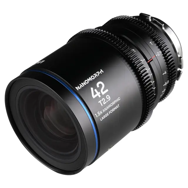 Laowa Nanomorph LF 42mm T2.9 1.5X Blue. Arri PL/Canon EF 