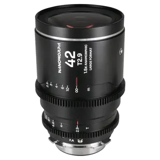 Laowa Nanomorph LF 42mm T2.9 1.5X Silver. Arri PL/Canon EF