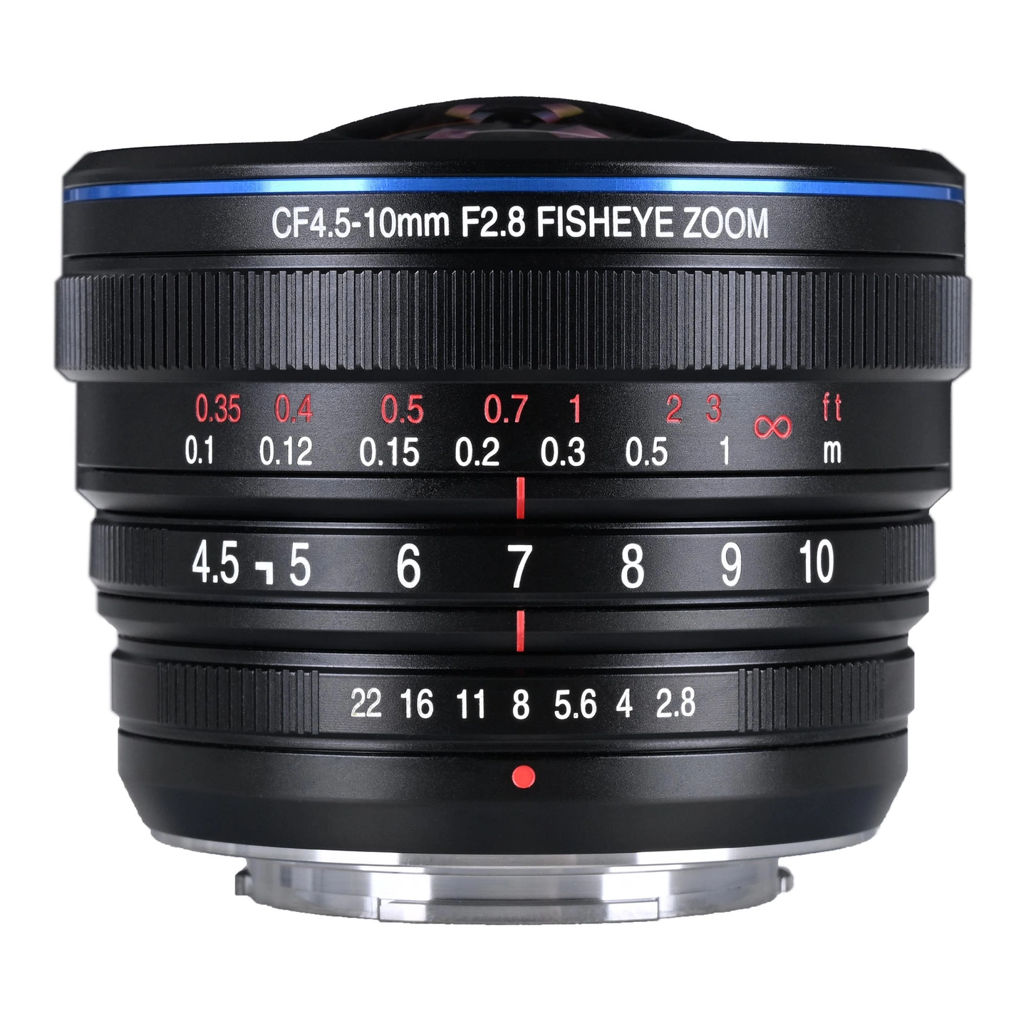 Laowa 4.5-10mm f/2.8 CF Zoom Fisheye For Fuji X-mount. Manuell fokus. APS-C
