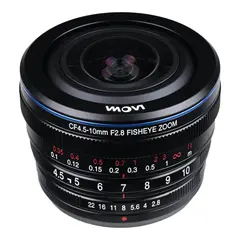 Laowa 4.5-10mm f/2.8 CF Zoom Fisheye For Fuji X-mount. Manuell fokus. APS-C