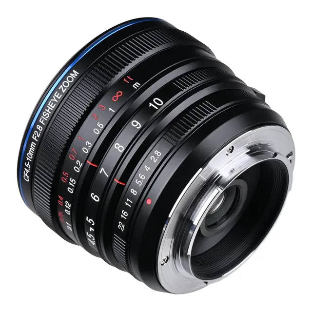 Laowa 4.5-10mm f/2.8 CF Zoom Fisheye For Fuji X-mount. Manuell fokus. APS-C 