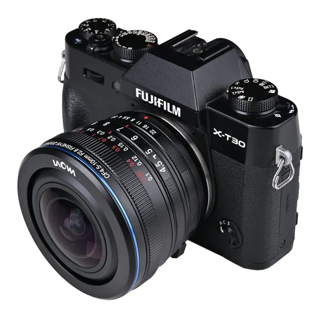 Laowa 4.5-10mm f/2.8 CF Zoom Fisheye For Fuji X-mount. Manuell fokus. APS-C 