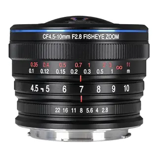 Laowa 4.5-10mm f/2.8 CF Zoom Fisheye For L-mount. Manuell fokus. APS-C