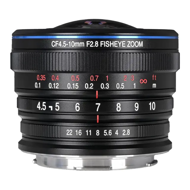 Laowa 4.5-10mm f/2.8 CF Zoom Fisheye For L-mount. Manuell fokus. APS-C 