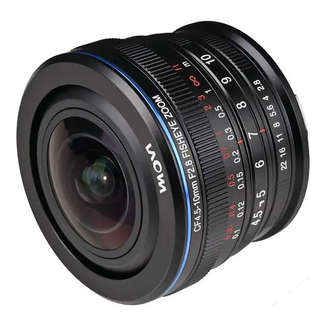 Laowa 4.5-10mm f/2.8 CF Zoom Fisheye For L-mount. Manuell fokus. APS-C 