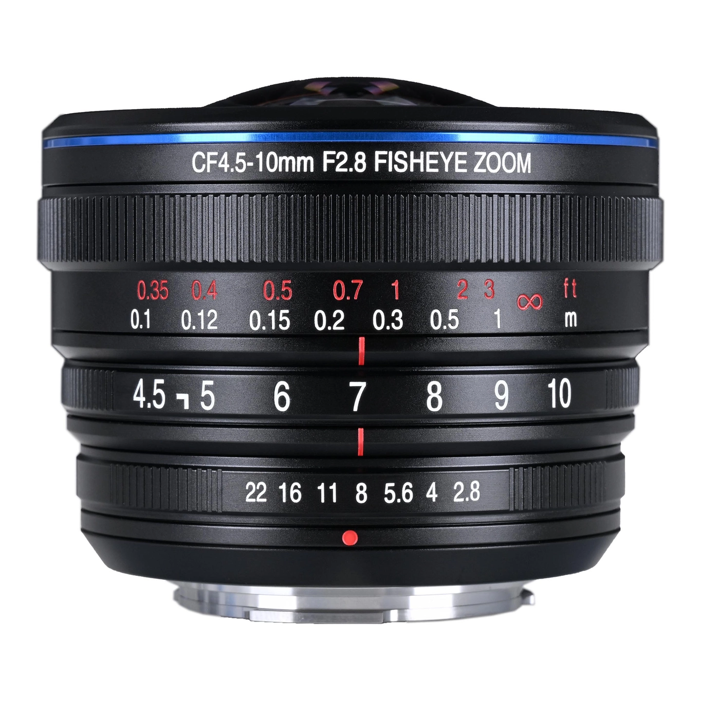 Laowa 4.5-10mm f/2.8 CF Zoom Fisheye For MFT. Manuell fokus. APS-C