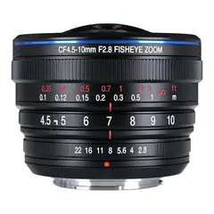 Laowa 4.5-10mm f/2.8 CF Zoom Fisheye For MFT. Manuell fokus. APS-C