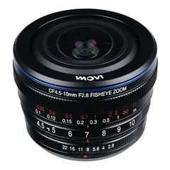 Laowa 4.5-10mm f/2.8 CF Zoom Fisheye For MFT. Manuell fokus. APS-C