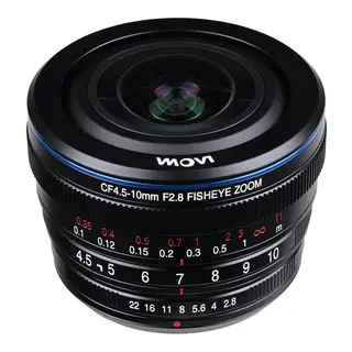 Laowa 4.5-10mm f/2.8 CF Zoom Fisheye For MFT. Manuell fokus. APS-C