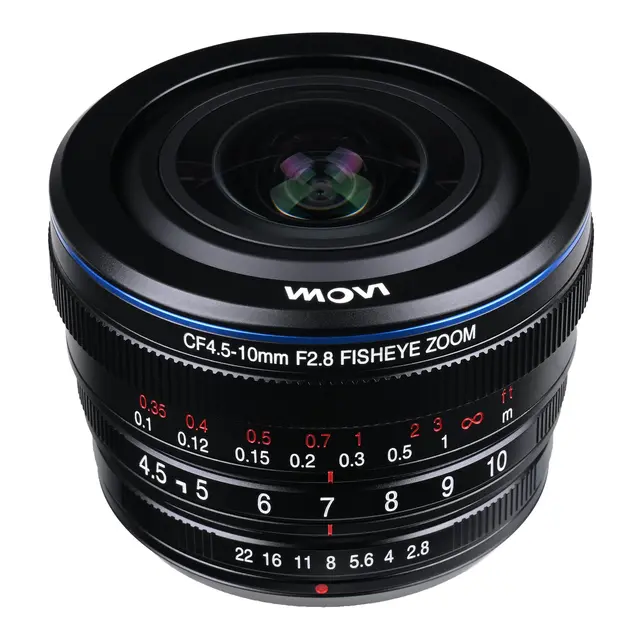Laowa 4.5-10mm f/2.8 CF Zoom Fisheye For MFT. Manuell fokus. APS-C 