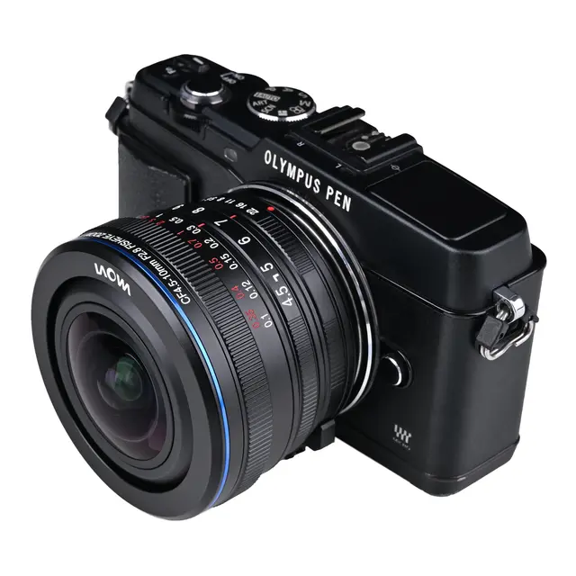 Laowa 4.5-10mm f/2.8 CF Zoom Fisheye For MFT. Manuell fokus. APS-C 
