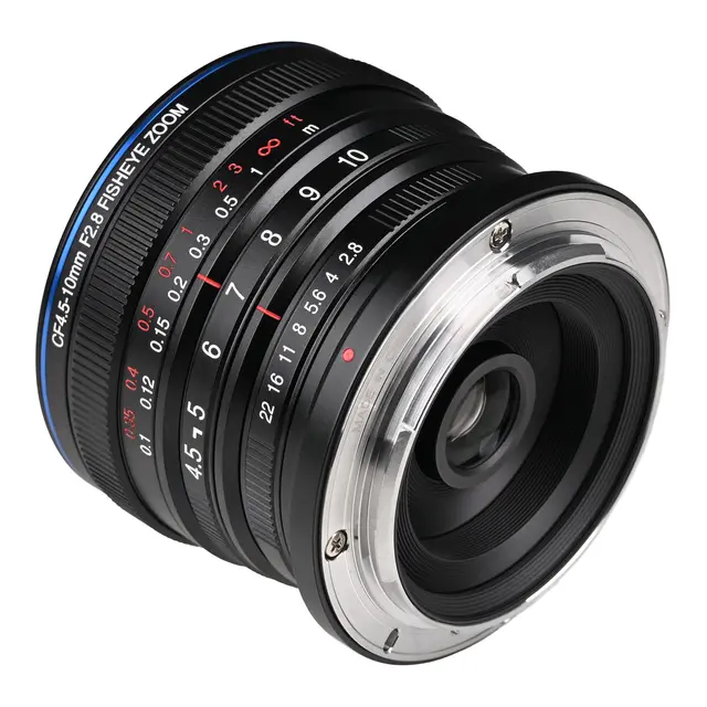 Laowa 4.5-10mm f/2.8 CF Zoom Fisheye For Nikon Z-mount. Manuell fokus. APS-C 