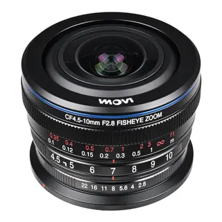Laowa 4.5-10mm f/2.8 CF Zoom Fisheye For Canon RF-mount. Manuell fokus. APS-C
