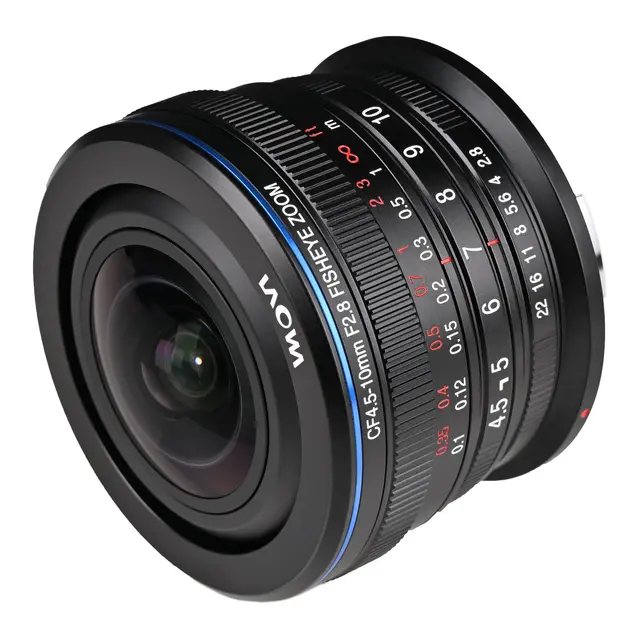 Laowa 4.5-10mm f/2.8 CF Zoom Fisheye For Canon RF-mount. Manuell fokus. APS-C 