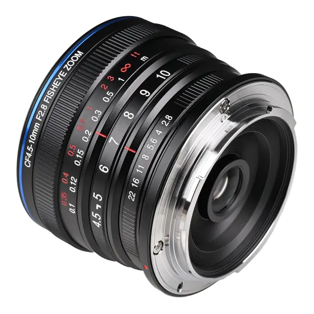 Laowa 4.5-10mm f/2.8 CF Zoom Fisheye For Canon RF-mount. Manuell fokus. APS-C 