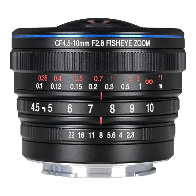 Laowa 4.5-10mm f/2.8 CF Zoom Fisheye For Sony E-mount. Manuell fokus. APS-C 
