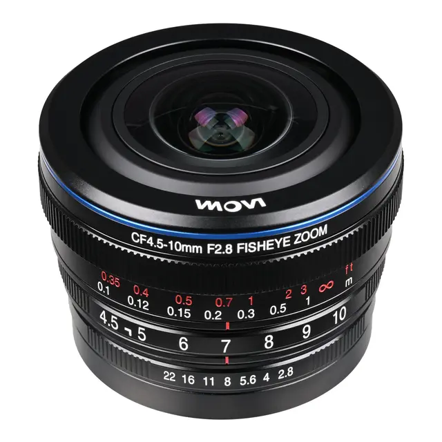 Laowa 4.5-10mm f/2.8 CF Zoom Fisheye For Sony E-mount. Manuell fokus. APS-C 