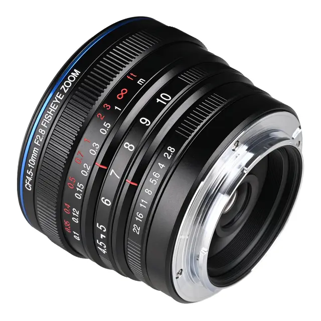 Laowa 4.5-10mm f/2.8 CF Zoom Fisheye For Sony E-mount. Manuell fokus. APS-C 