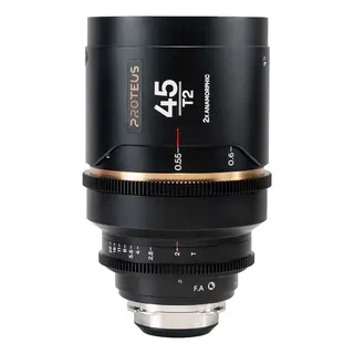 Laowa Proteus 2X Anamorphic 45mm T2 (Cine) Arri PL (Default) + EF. Amber.