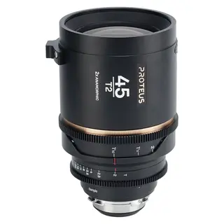 Laowa Proteus 2X Anamorphic 45mm T2 (Cine) Arri PL (Default) + EF. Amber.