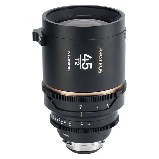 Laowa Proteus 2X Anamorphic 45mm T2 (Cine) Arri PL (Default) + EF. Amber. 