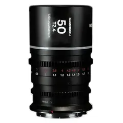 Laowa Nanomorph 50mm T2.4 1.5X S35 (Cine) MFT. Silver