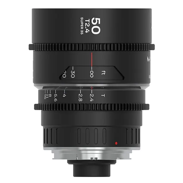 Laowa Nanomorph 50mm T2.4 1.5X S35 (Cine) Arri PL (Default) + EF. Silver 