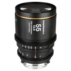 Laowa Nanomorph LF 55mm T2.9 1.5X Amber. Arri PL/Canon EF