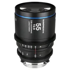 Laowa Nanomorph LF 55mm T2.9 1.5X Blue. Arri PL/Canon EF