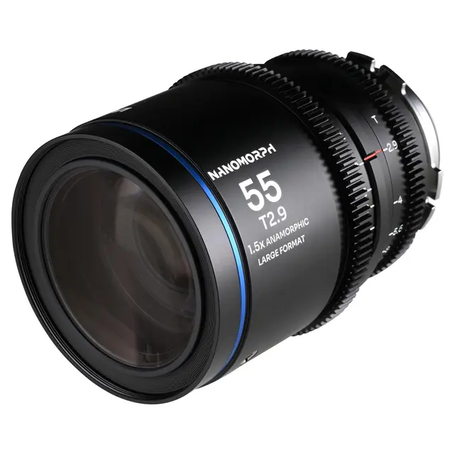 Laowa Nanomorph LF 55mm T2.9 1.5X Blue. Arri PL/Canon EF 