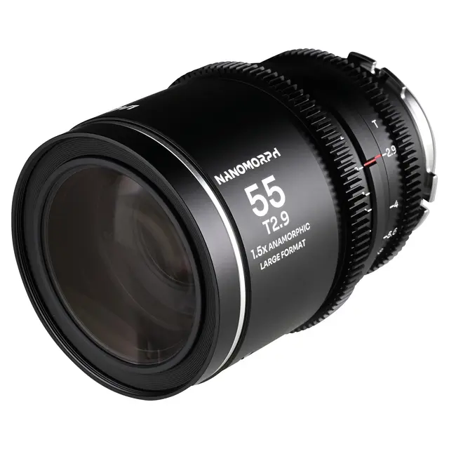 Laowa Nanomorph LF 55mm T2.9 1.5X Silver. Arri PL/Canon EF 