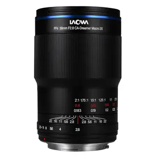 Laowa 58mm f/2.8 2X Ultra Macro APO For Canon RF