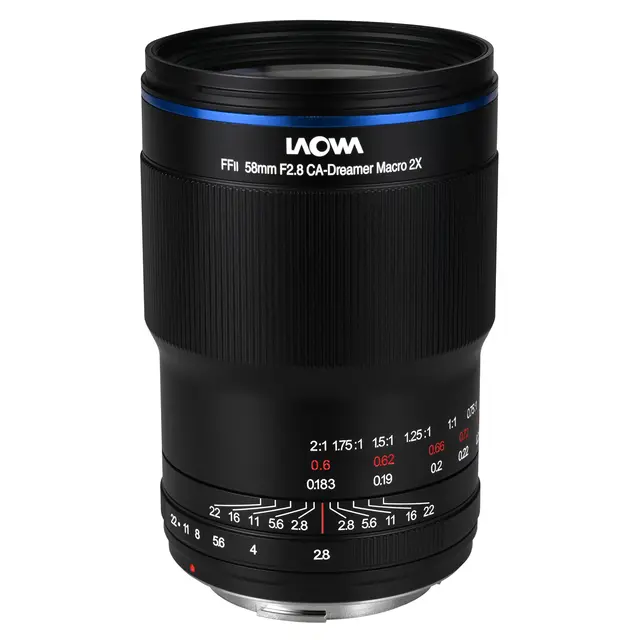 Laowa 58mm f/2.8 2X Ultra Macro APO For Canon RF 