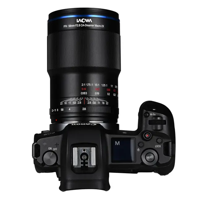 Laowa 58mm f/2.8 2X Ultra Macro APO For Canon RF 