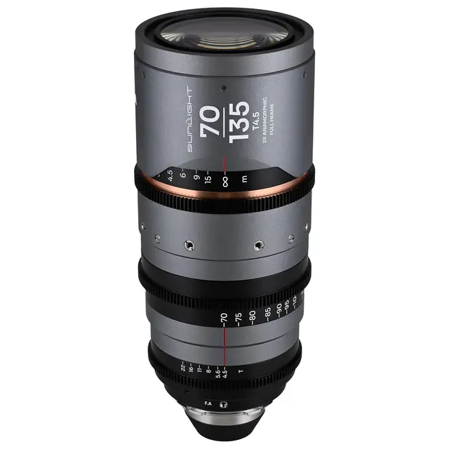 Laowa Sunlight 70-135mm T4.5 2x FF PL Anamorphic Zoom (Amber) Arri PL 