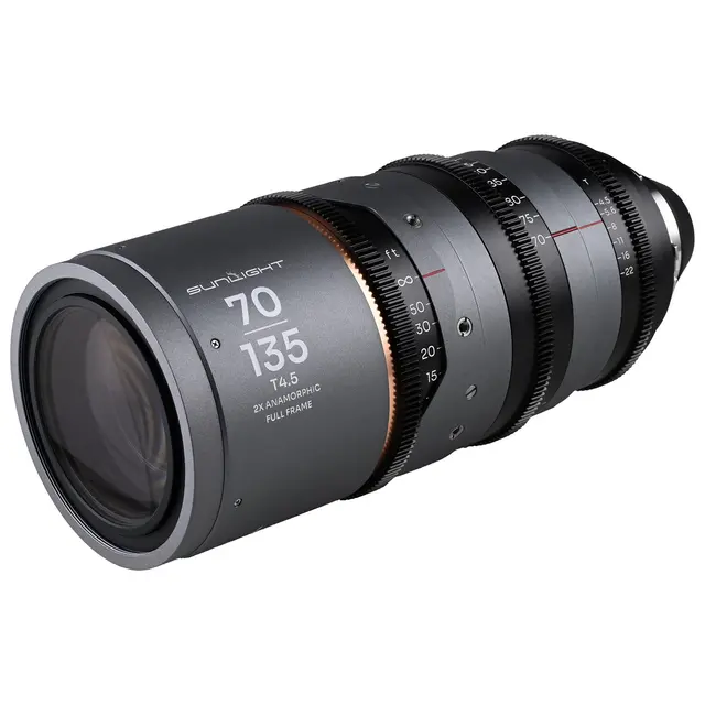 Laowa Sunlight 70-135mm T4.5 2x FF PL Anamorphic Zoom (Amber) Arri PL 