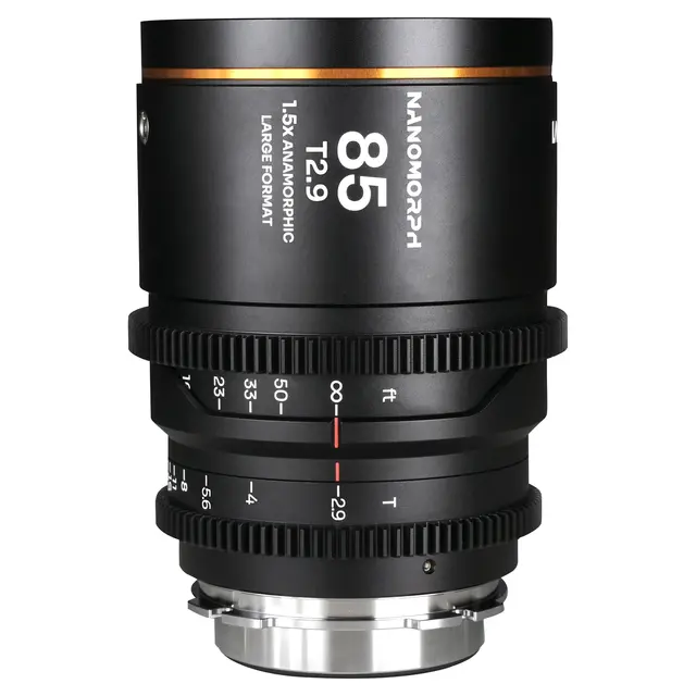 Laowa Nanomorph LF 85mm T2.9 1.5X Amber. Arri PL/Canon EF 