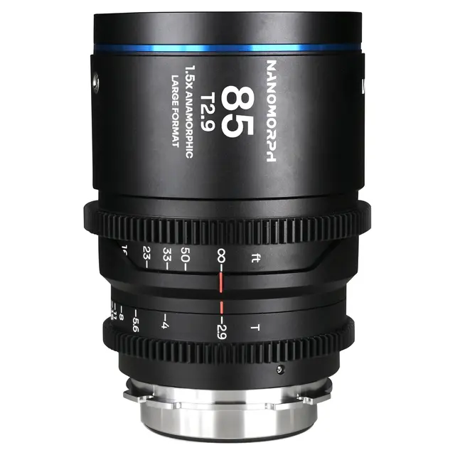 Laowa Nanomorph LF 85mm T2.9 1.5X Blue. Arri PL/Canon EF 