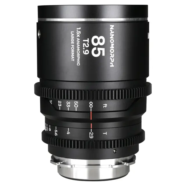Laowa Nanomorph LF 85mm T2.9 1.5X Silver. Arri PL/Canon EF 