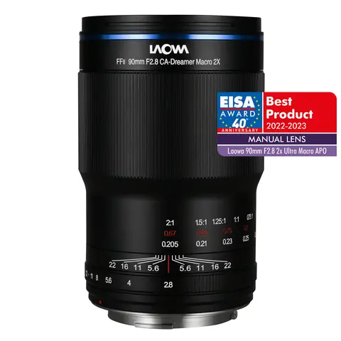 Laowa 90mm f/2.8 2X Ultra Macro APO For Canon RF. Ø67mm