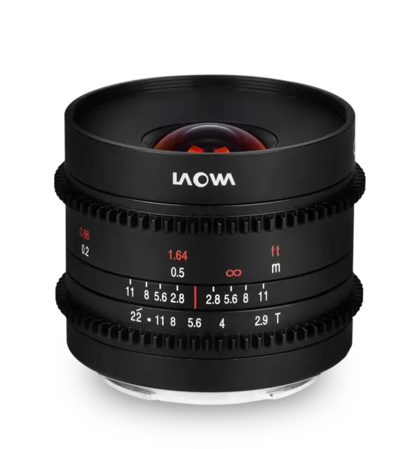Laowa 9mm T2.9 Zero-D Cine (Cine) Fuji X 