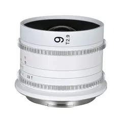 Laowa 9mm T2.9 Zero-D Cine White For Canon RF. Hvit