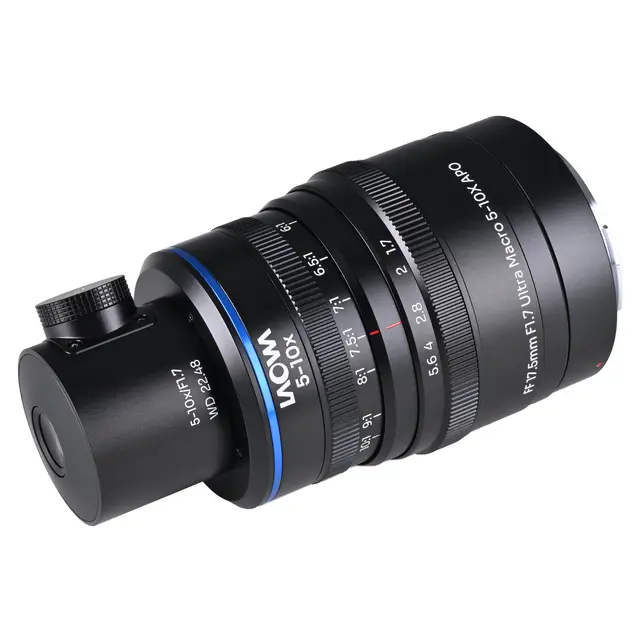 Laowa Aksen 17.5mm f/1.7 5-10X Coaxial Canon EF. Ultra Macro APO 