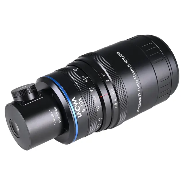 Laowa Aksen 17.5mm f/1.7 5-10X Coaxial Sony FE. Ultra Macro APO 