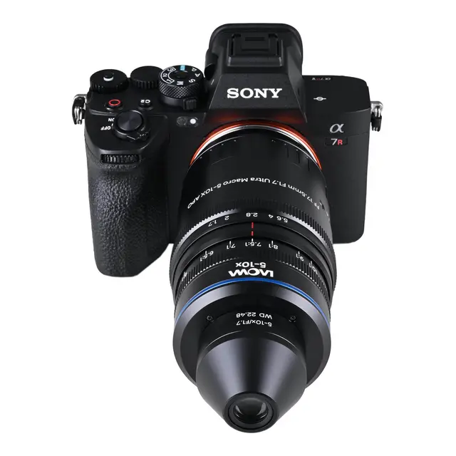 Laowa Aksen 17.5mm f/1.7 5-10X Sony FE. Ultra Macro APO 