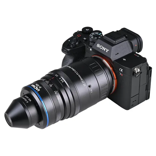 Laowa Aksen 17.5mm f/1.7 5-10X Sony FE. Ultra Macro APO 