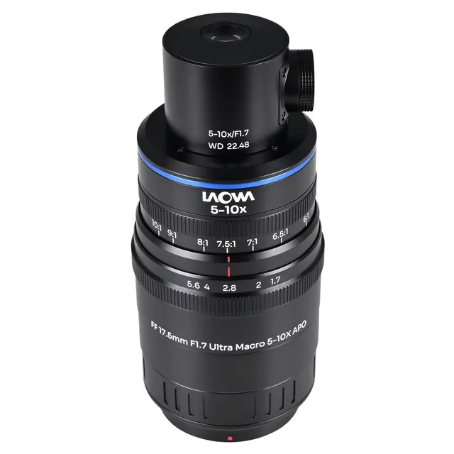 Laowa Aksen 17.5mm f/1.7 5-10X Coaxial Fuji X. Ultra Macro APO 