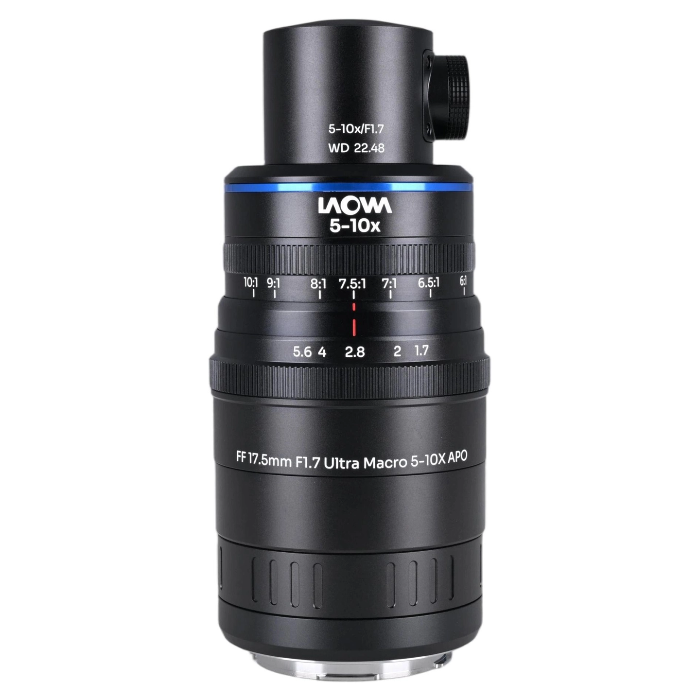 Laowa Aksen 17.5mm f/1.7 5-10X Coaxial L-mount. Ultra Macro APO