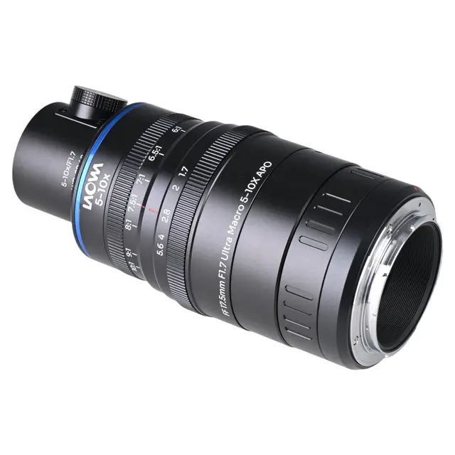 Laowa Aksen 17.5mm f/1.7 5-10X Coaxial L-mount. Ultra Macro APO 