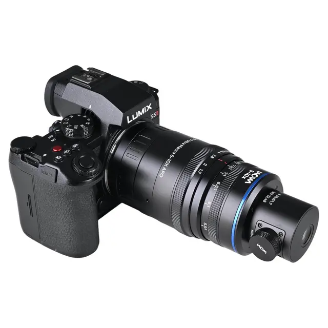 Laowa Aksen 17.5mm f/1.7 5-10X Coaxial L-mount. Ultra Macro APO 